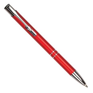 Laser Engraved Red Ball Point Pen
