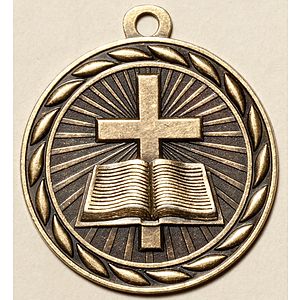 Christian School Medal, 2"