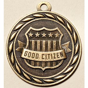 Good Citizen Medal, 2"