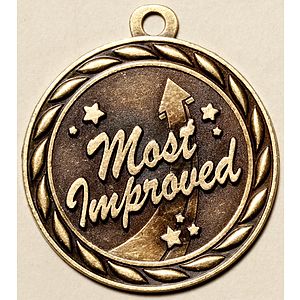 Most Improved Medal, 2"