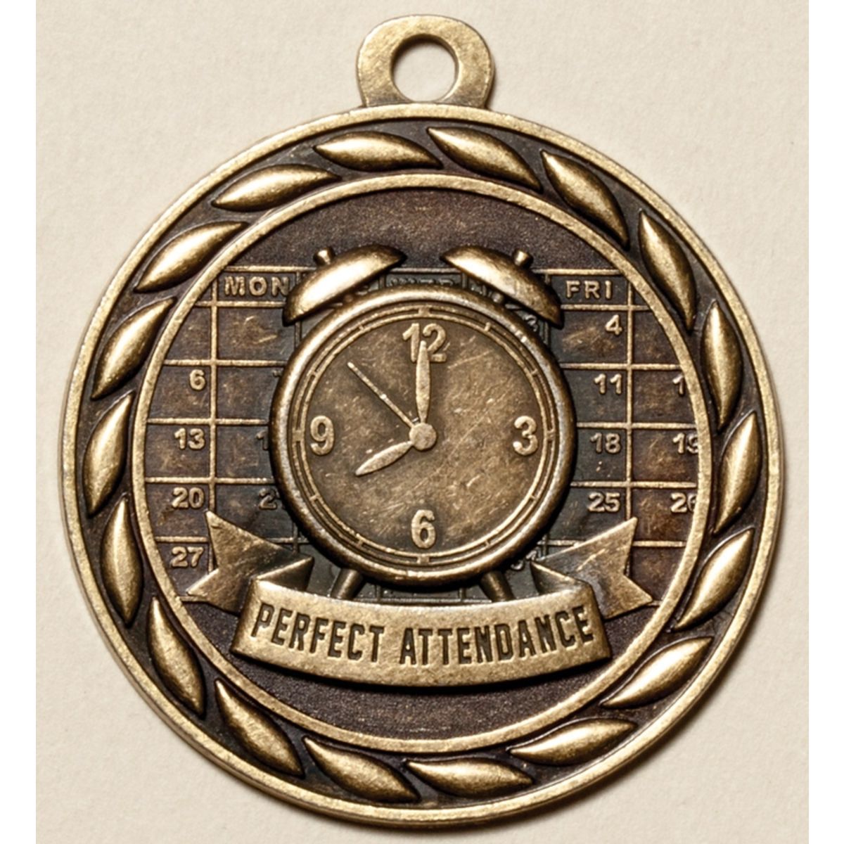 Perfect Attendance Medal, 2"