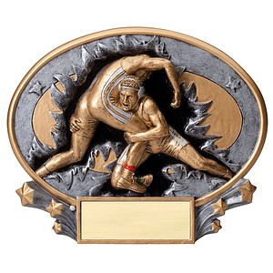 Wrestling - Xplosion Oval Resin Award