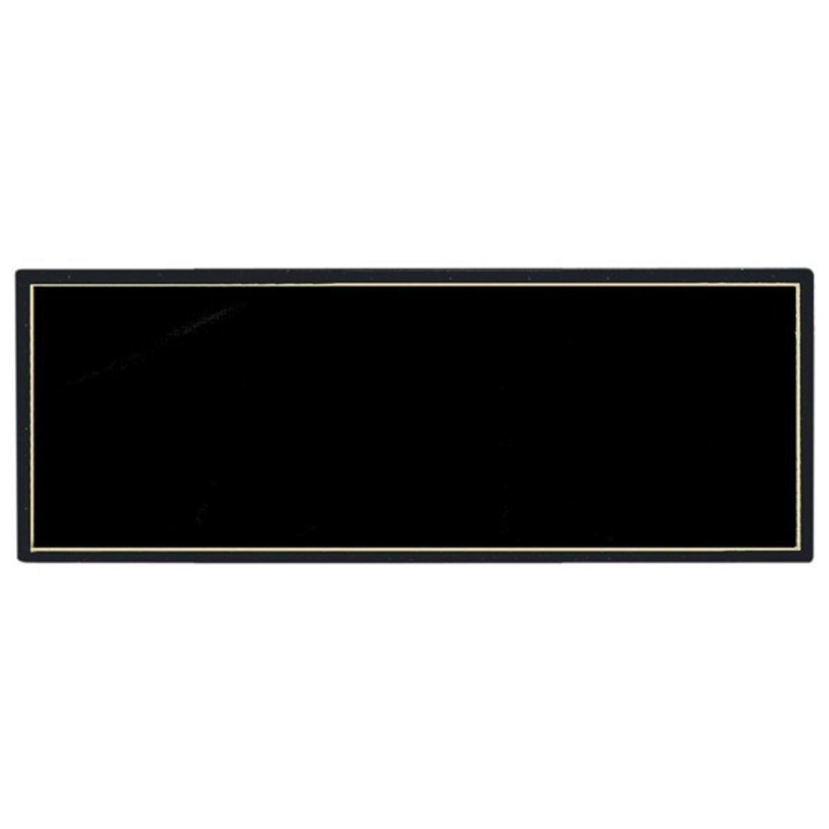 Black Perpetual Plate for Magnetic Photo Plaques