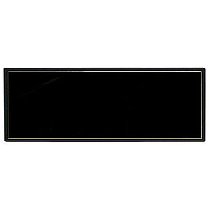 Black Perpetual Plate for Magnetic Photo Plaques