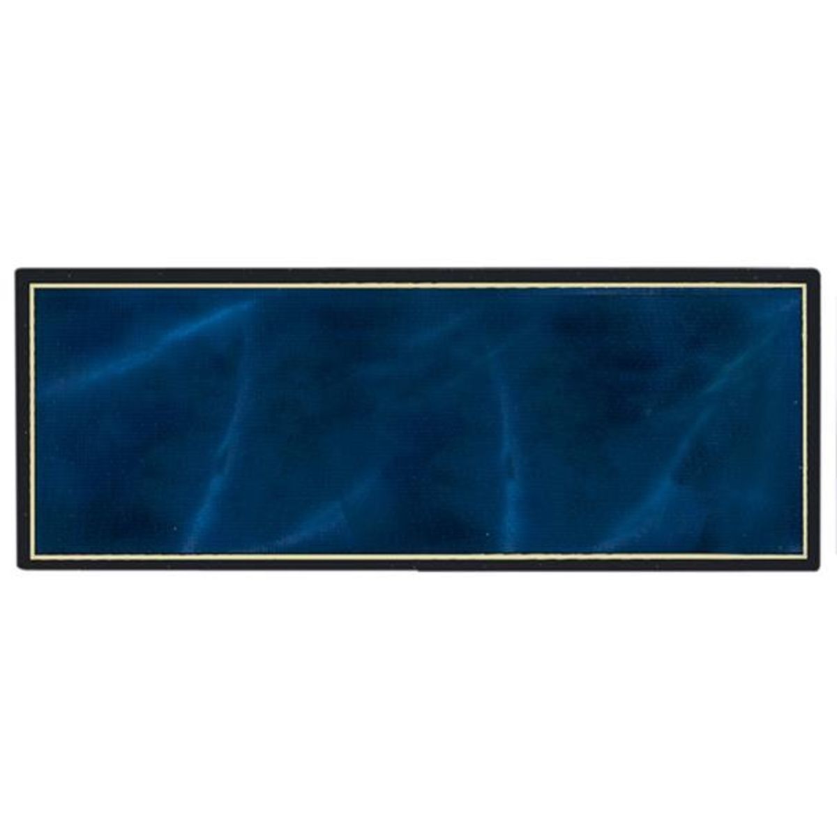 Blue Marble Header Plate for Magnetic Photo Plaques