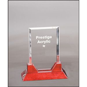 7 3/4" Prestige Rectangle Acrylic Award