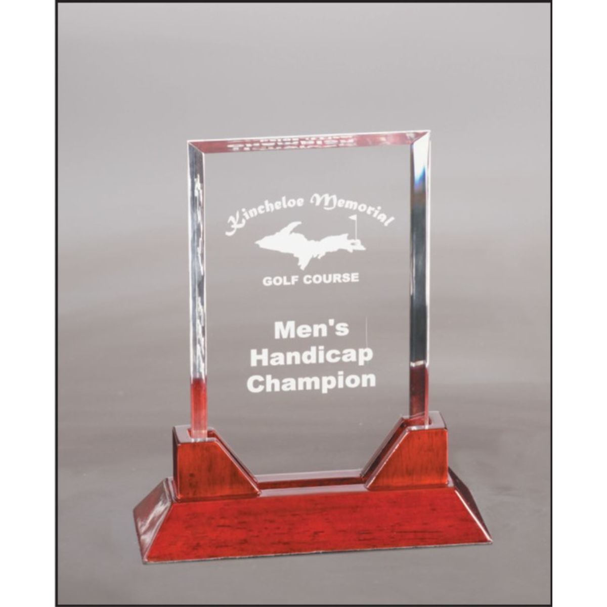 8 3/4" Prestige Rectangle Acrylic Award