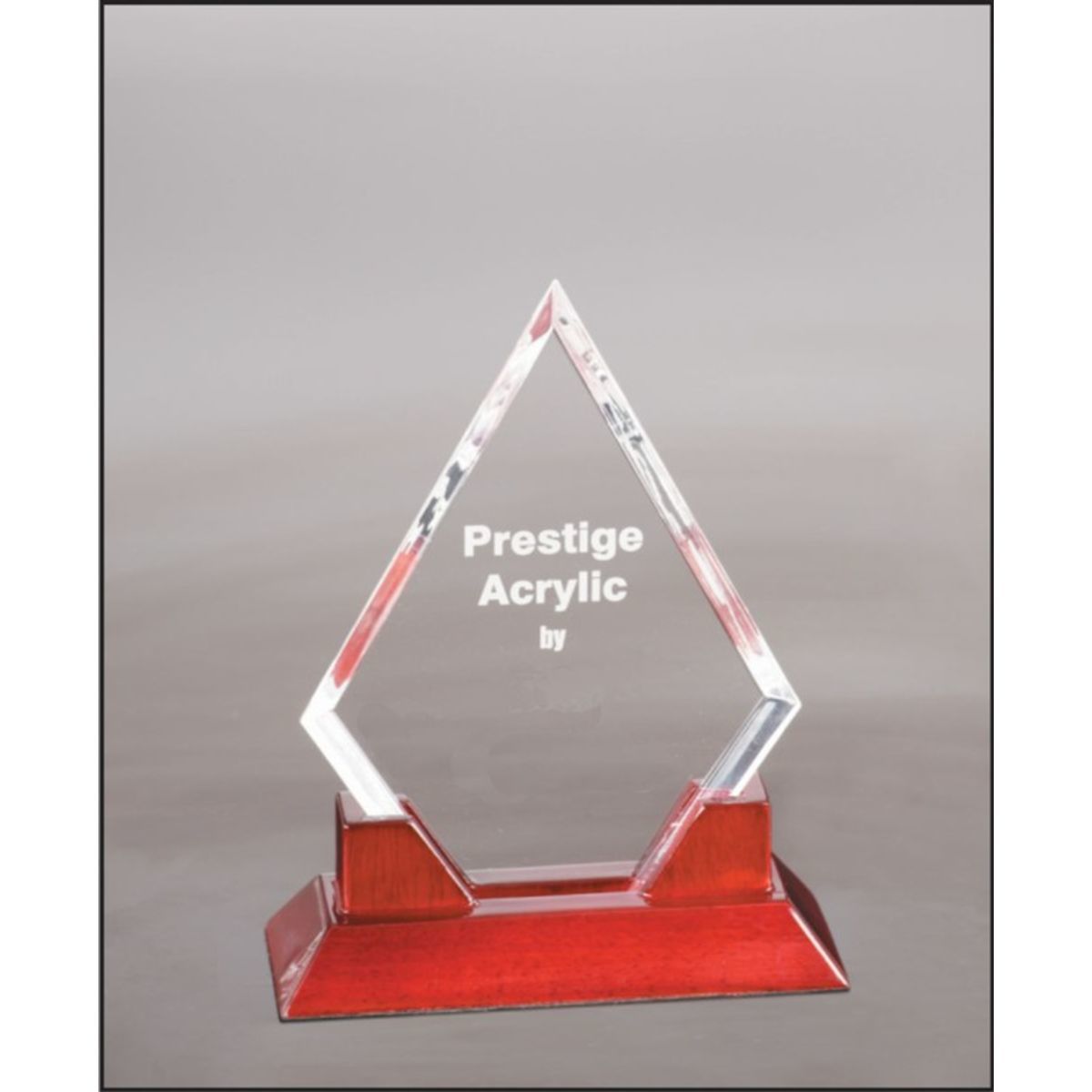 8 1/2" Prestige Diamond Acrylic Award