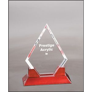 8 1/2" Prestige Diamond Acrylic Award