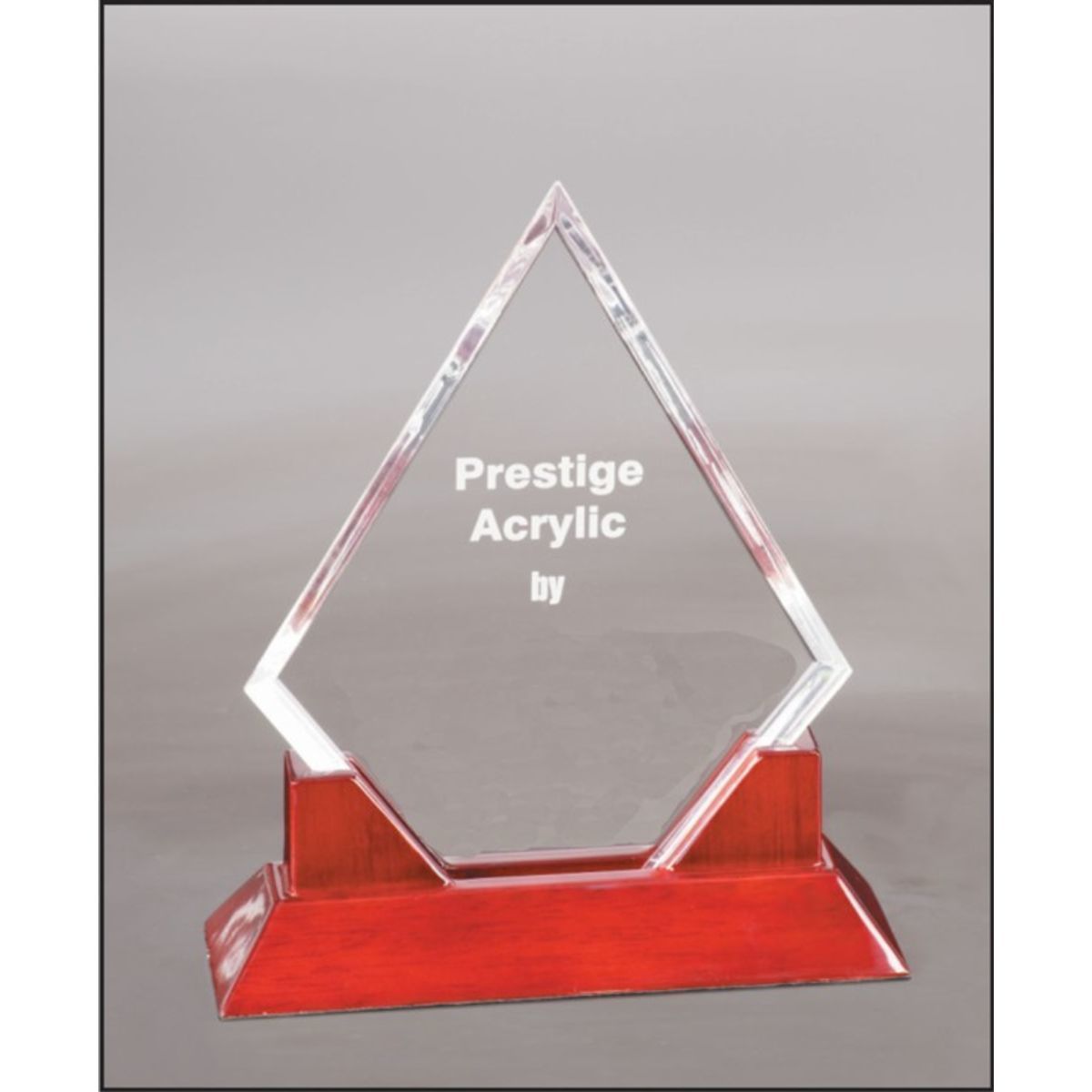 9 1/2" Prestige Diamond Acrylic Award