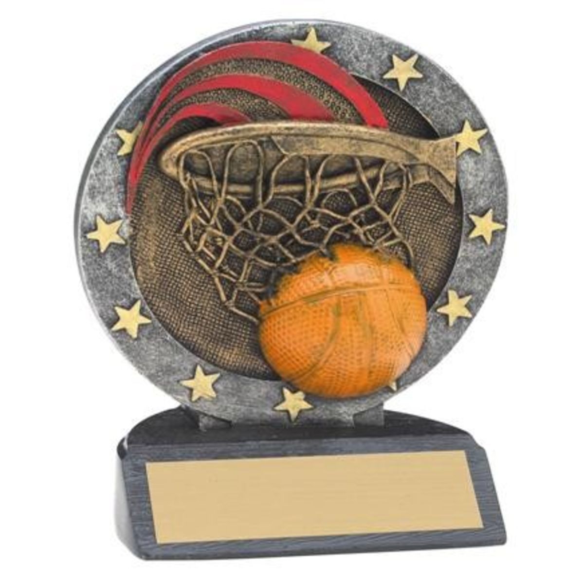 4-1/2" Basketball All Star Sport Award