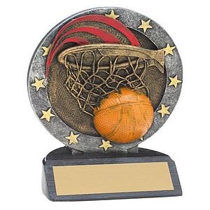 4-1/2" Basketball All Star Sport Award