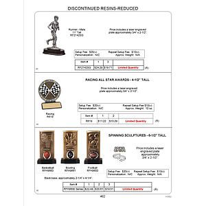 4-1/2" Racing All Star Sport Award