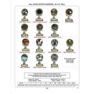 6-1/4" Racing All Star Award
