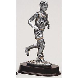 11" Tall Male Runner Figure Award