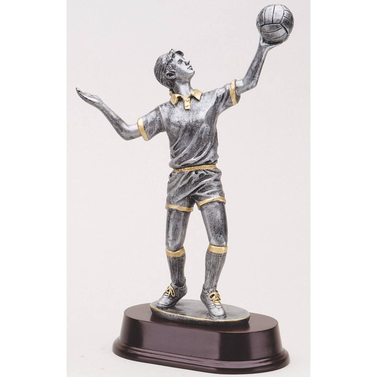 11" Tall Volleyball Female Figure Award