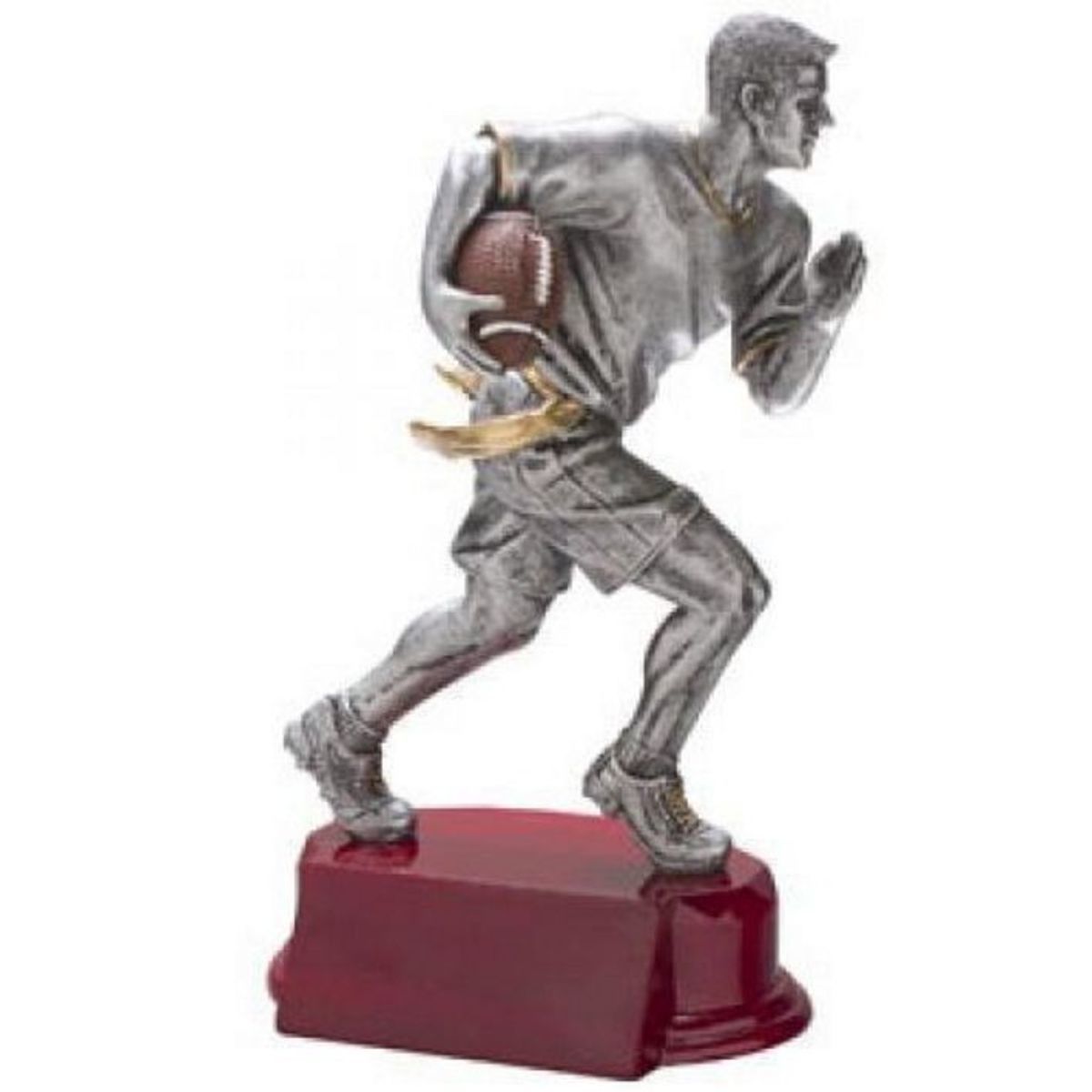 6-1/4" Flag Football Resin Figure