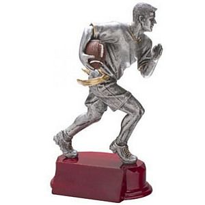 6-1/4" Flag Football Resin Figure