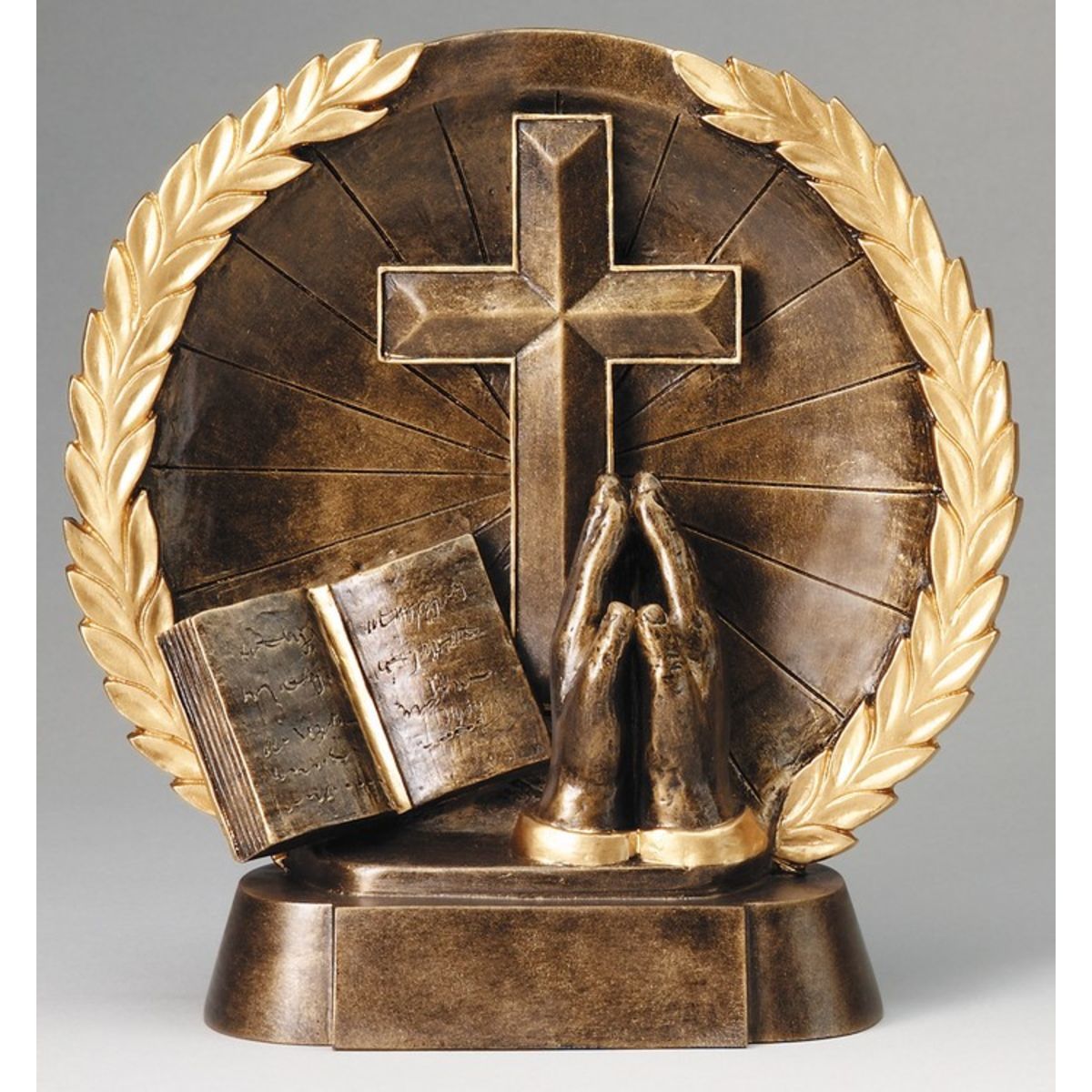 Religion High Relief Circular Plate Award