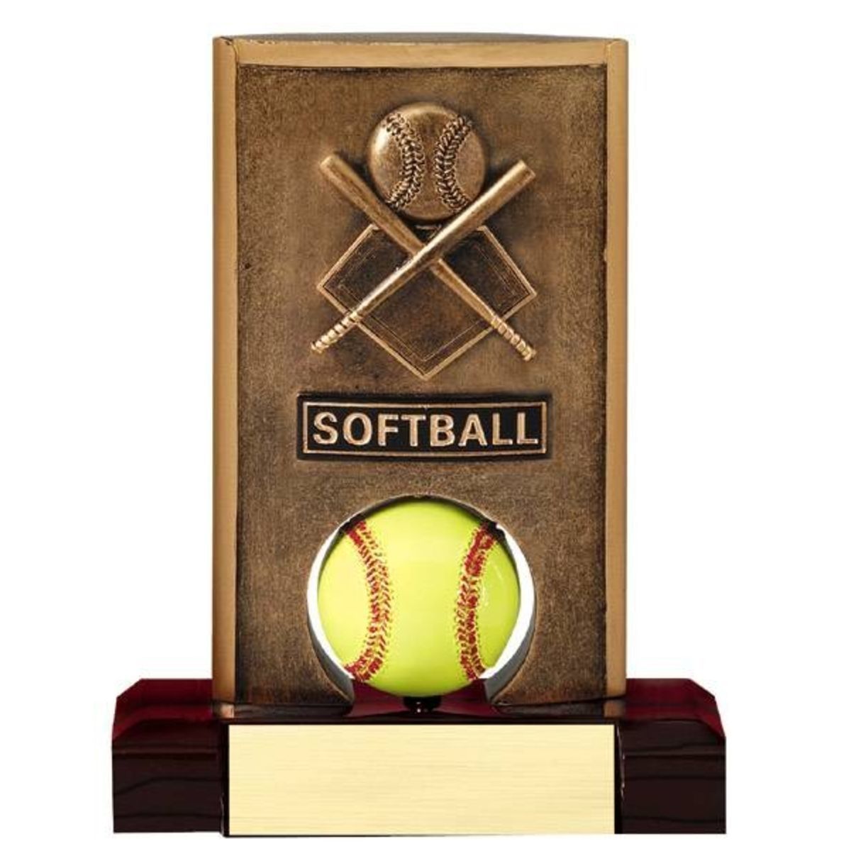 Softball Spinning Sculpture Award