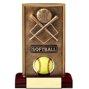 Softball Spinning Sculpture Award