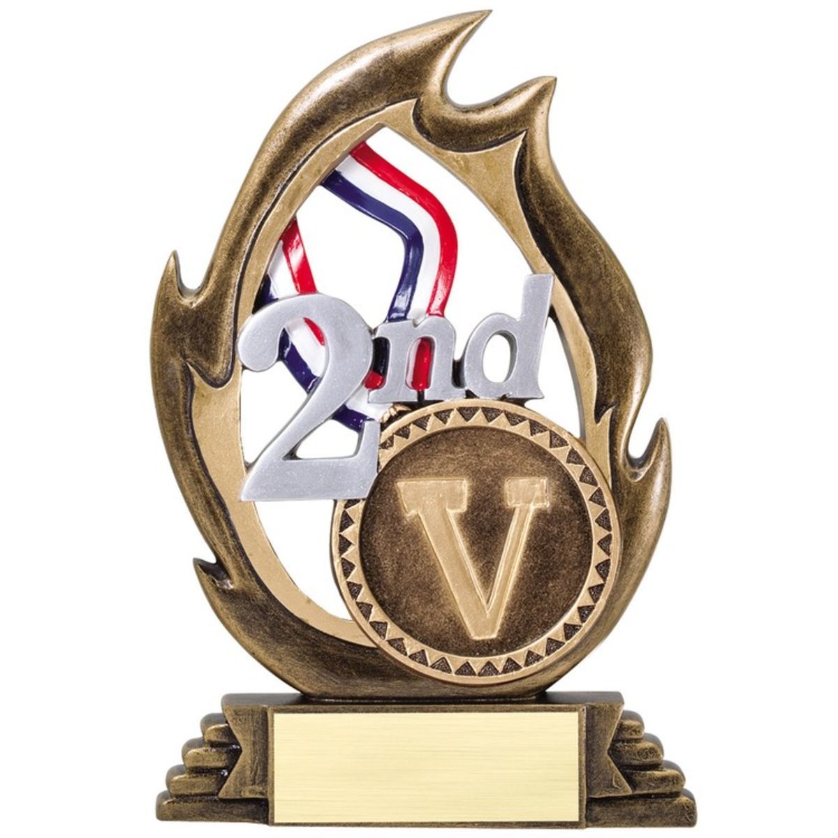 7 1/4" Tall Second Flame Series Award