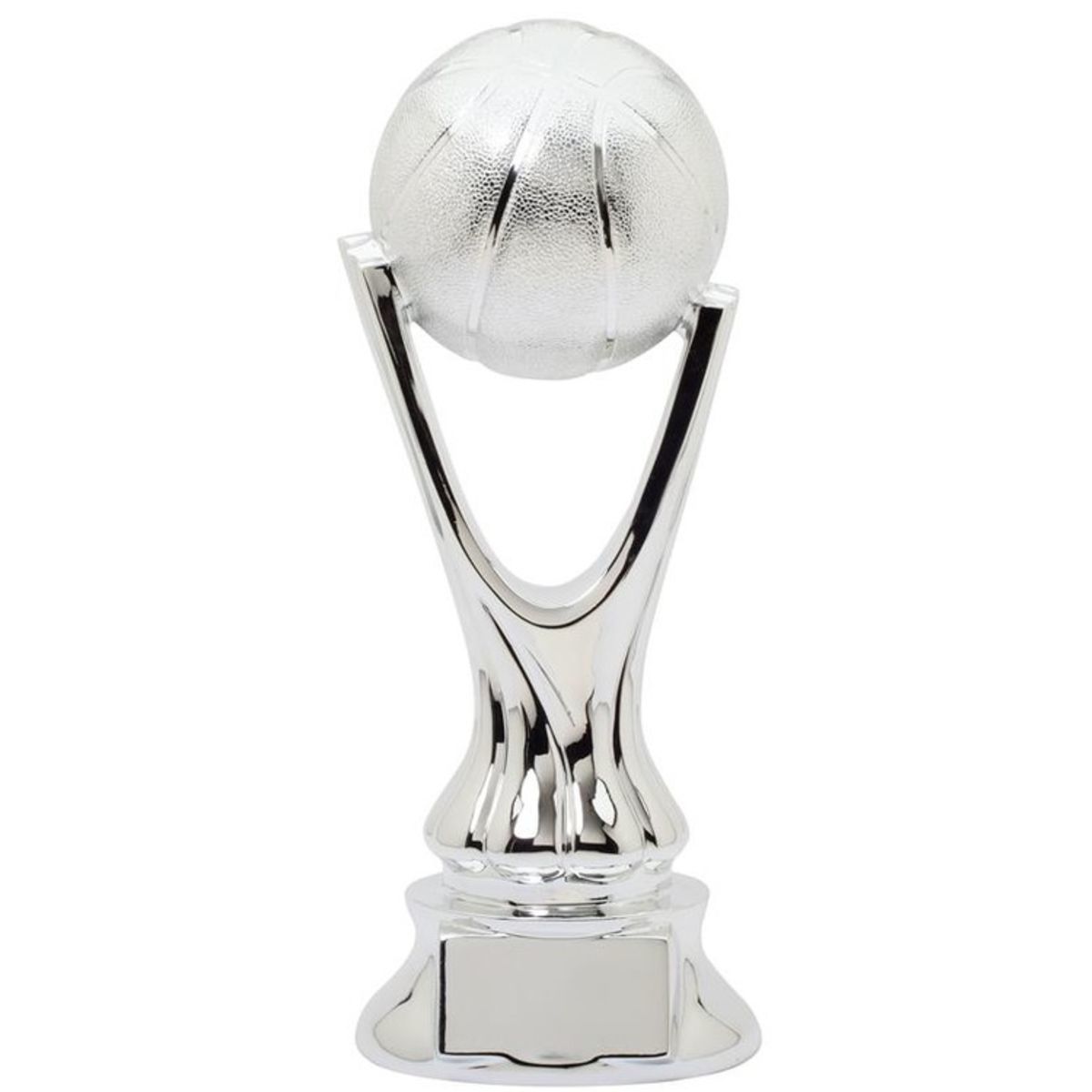 Metalized Plated Resin Basketball Award.