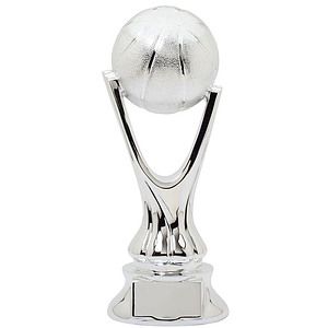 Metalized Plated Resin Basketball Award.