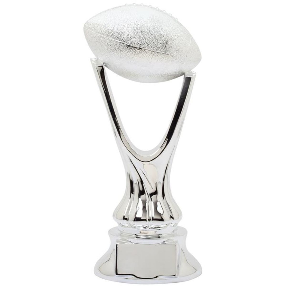 Metalized Plated Resin Football Award.