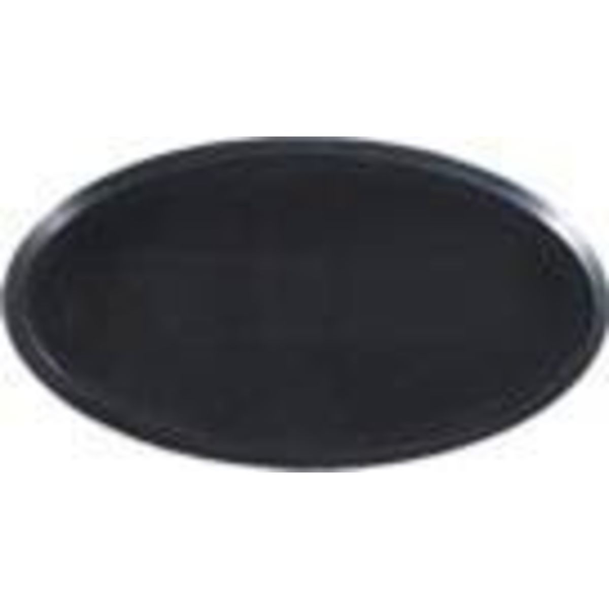 Black Oval Name Badge Frame