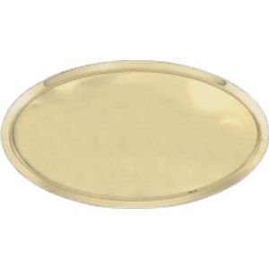 Gold Oval Name Badge Frame