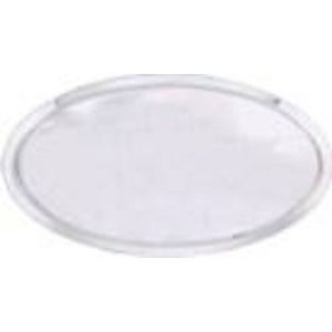 Silver Oval Name Badge Frame
