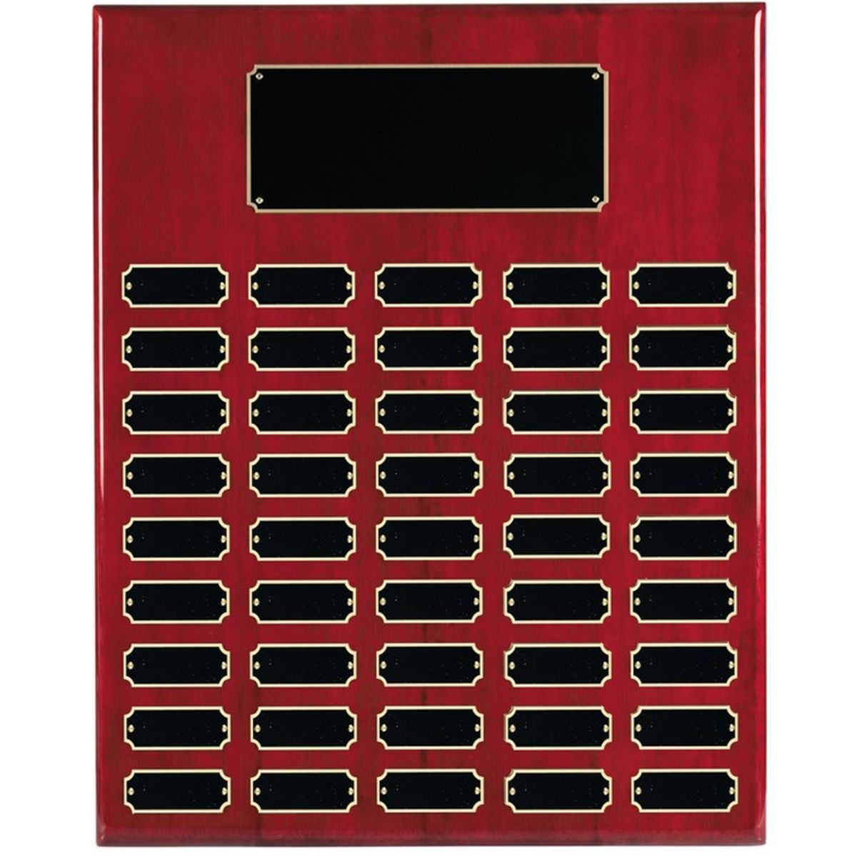 45 Plate Rosewood Piano Finish Perpetual Plaques