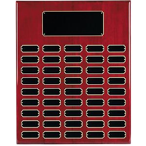 45 Plate Rosewood Piano Finish Perpetual Plaques