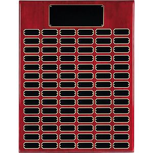 84 Plate Rosewood Piano Finish Perpetual Plaques