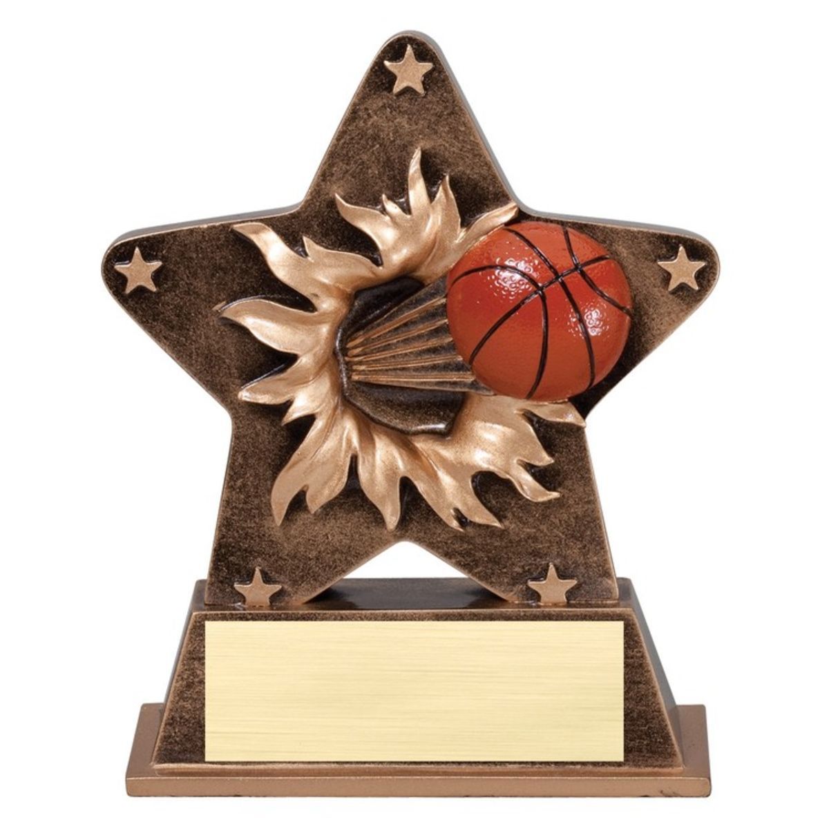 Basketball Starburst Award