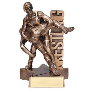 6 1/2" Tall Wrestling Billboard Resin Award