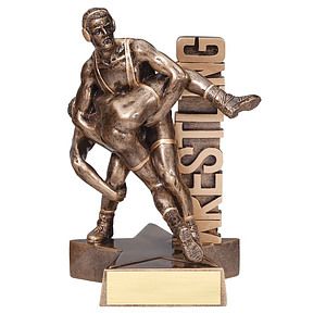 8 1/2" Tall Wrestling Billboard Resin Award