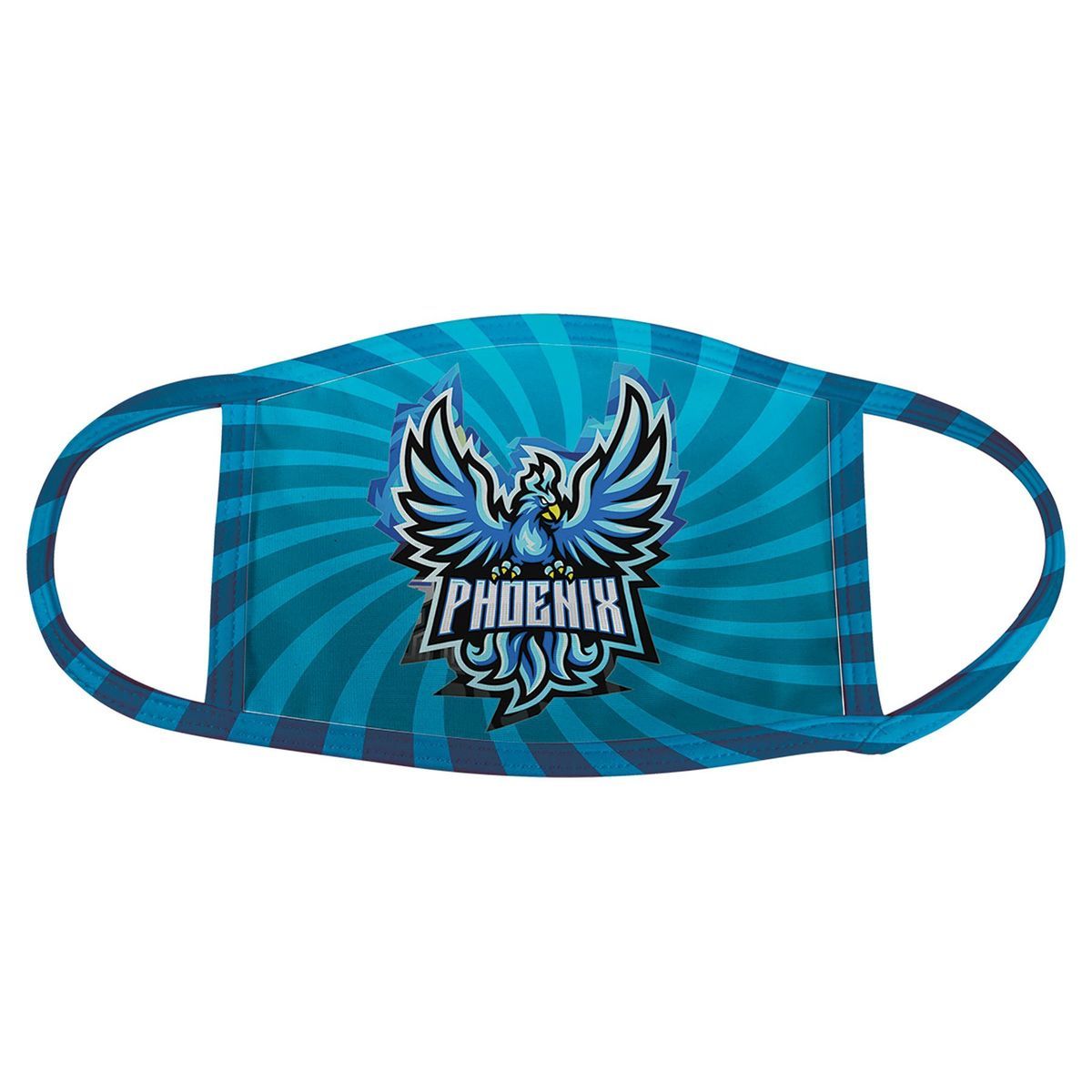 Sublimated Double Layer Medium Face Mask