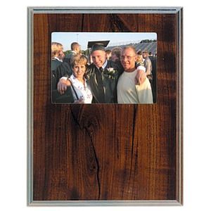 7" x 9" Cherry Finish Slide-In Frame Plaque