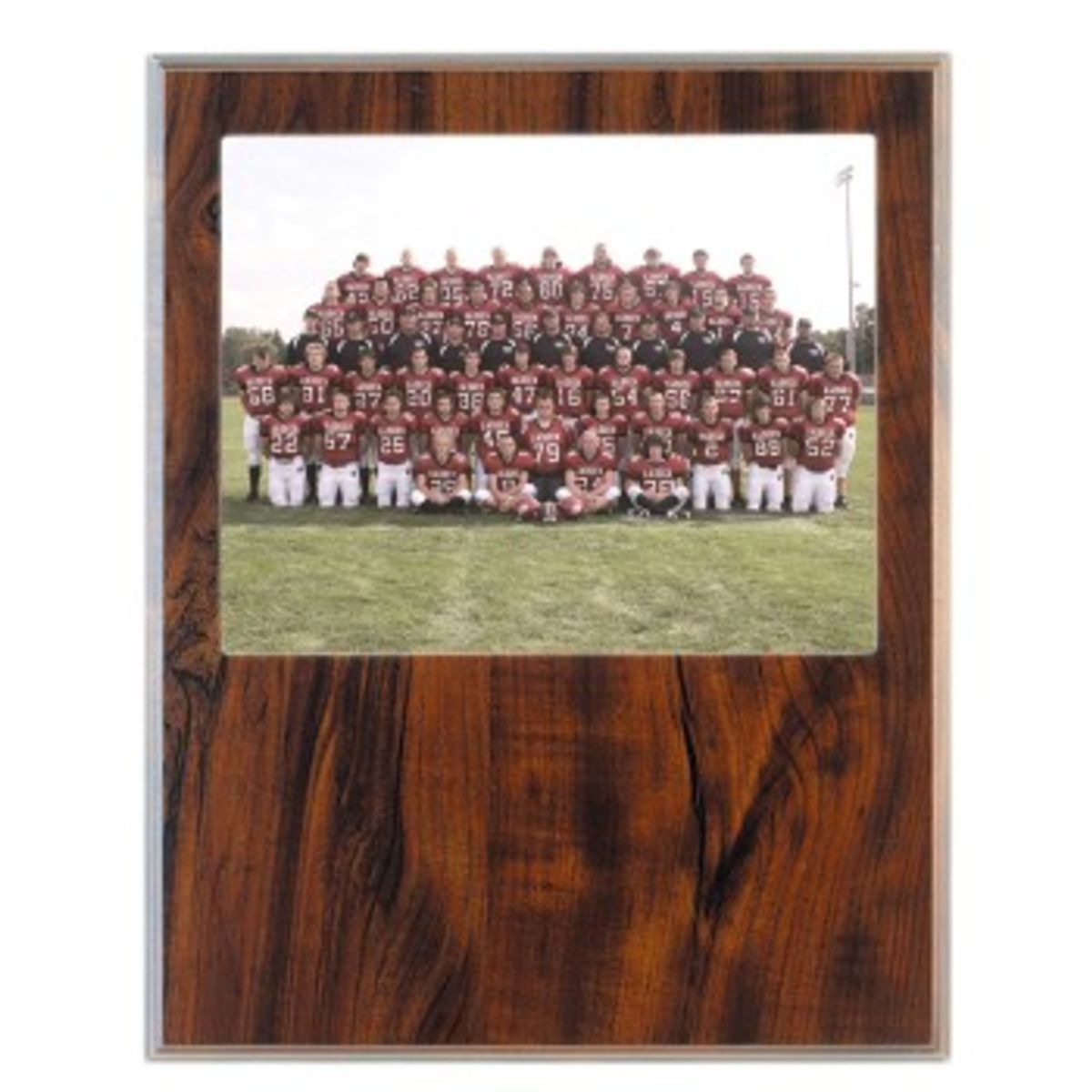11-1/2" x 15" Cherry Finish Slide-In Frame Plaque