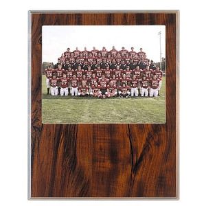 11-1/2" x 15" Cherry Finish Slide-In Frame Plaque