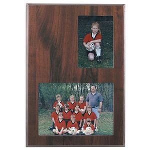 9" x 13" Cherry Finish Slide-In Frame Plaque