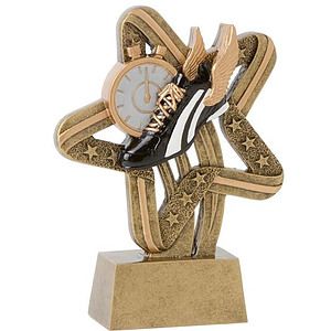 6" Track Star Resin Award