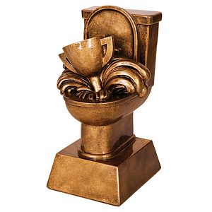 Loser Toilet Resin Award