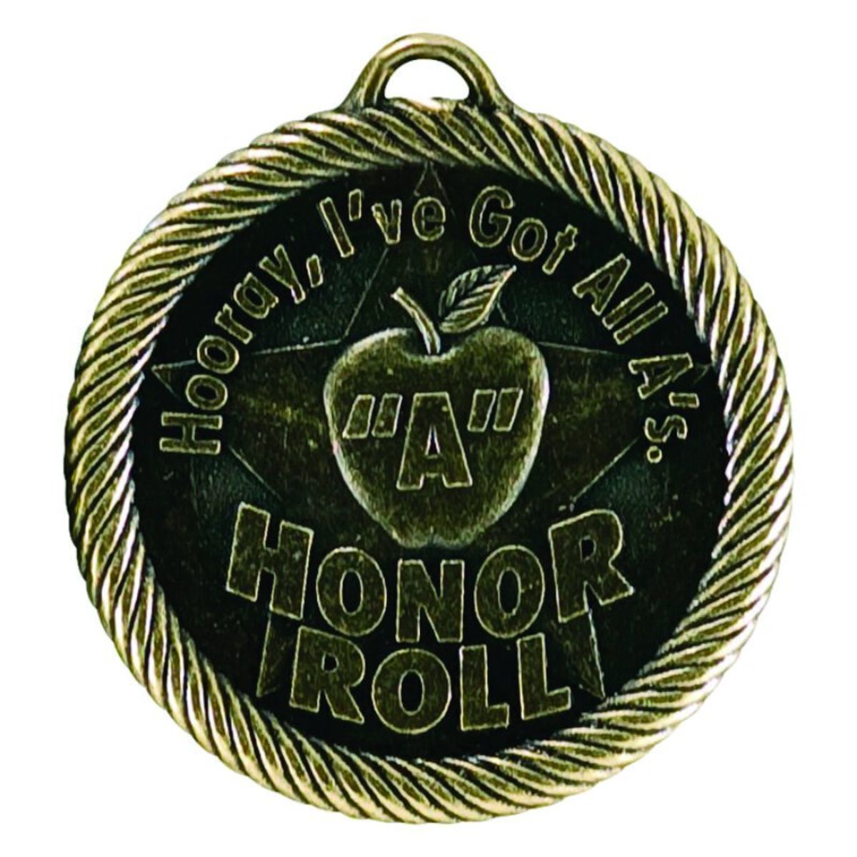 "A" Honor Roll Value Medal