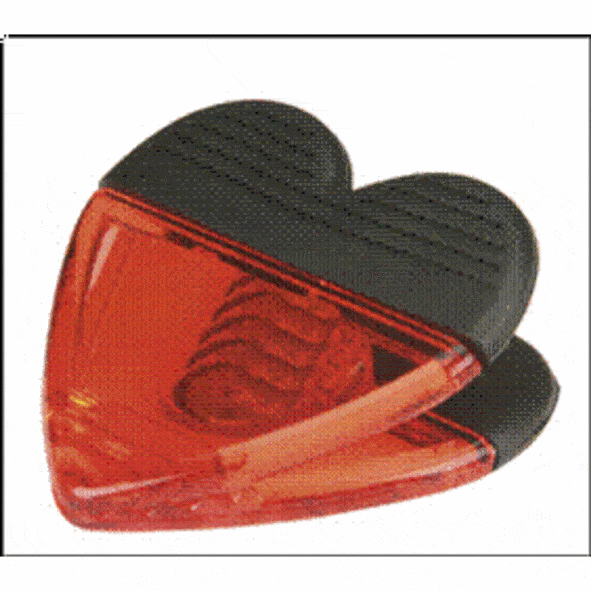Heart Shaped Magnetic Memo Clips