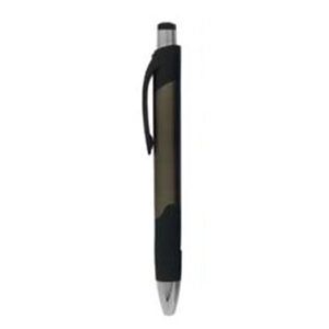 Black Pad Printed Plastic Ball Point Pen