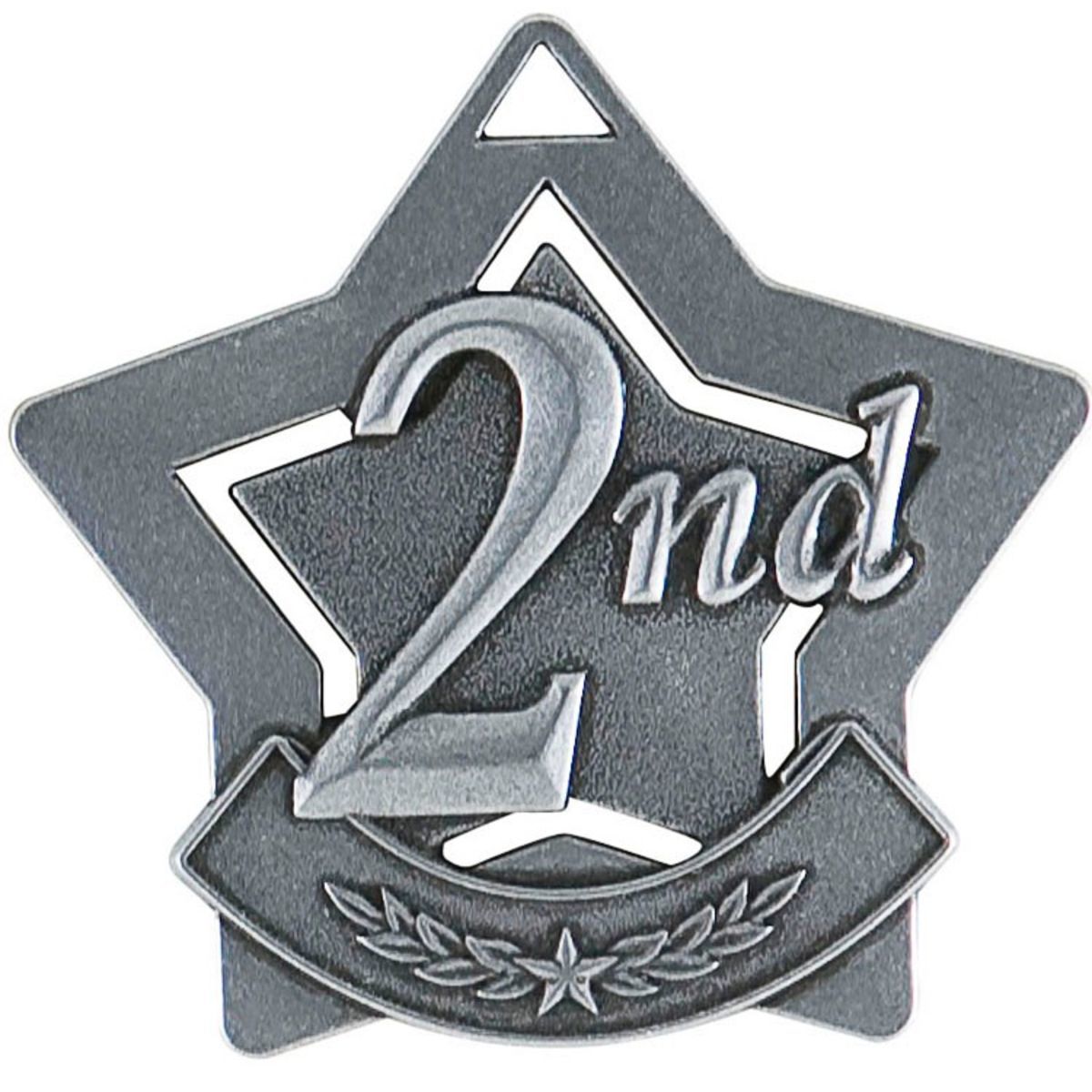 Second Star Medal, 2 1/4" Star