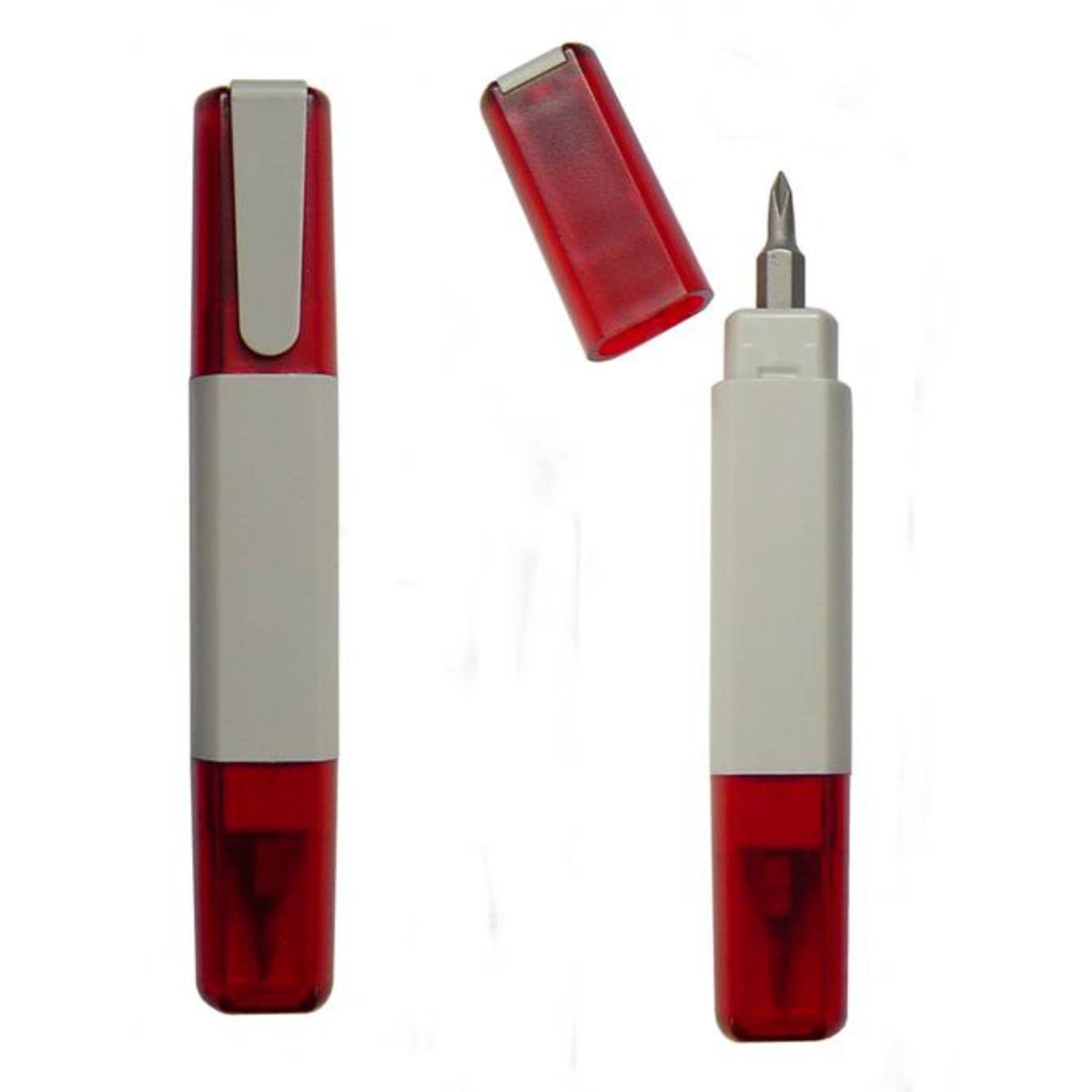 Translucent Red Screwdriver Kit